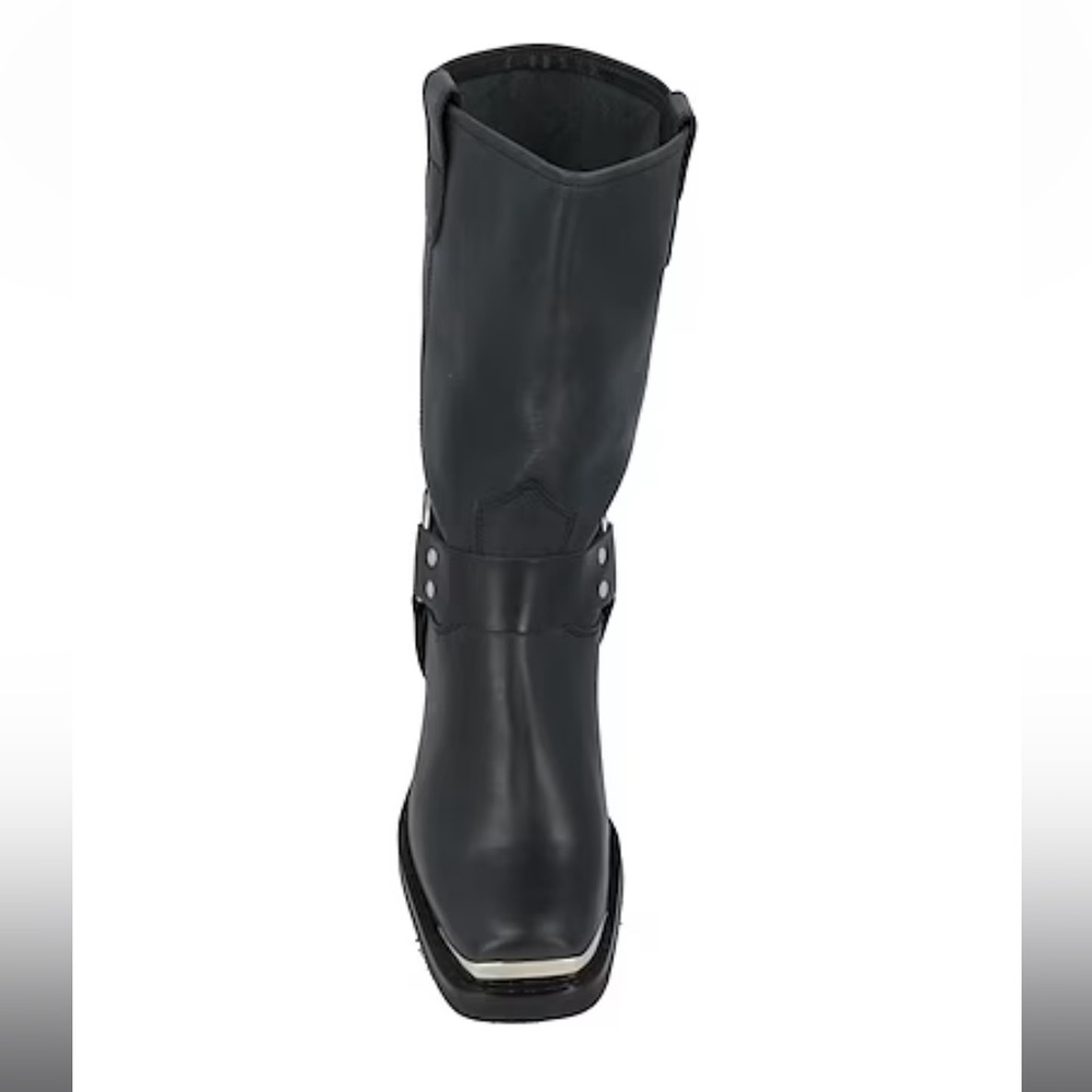 Anine Bing Black Leather Moto Boots size 37, US 7 - Picture 4 of 5